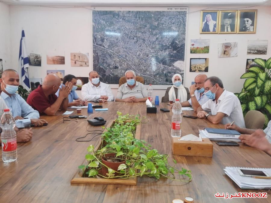 بلدية شفاعمرو تستقبل نواب الموحدة